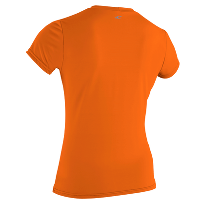 O'Neill Premium Skins Womens Sun Shirt - Papaya