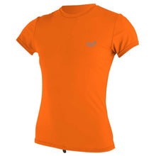 'Neill Premium Skins Womens Sun Shirt - Papaya