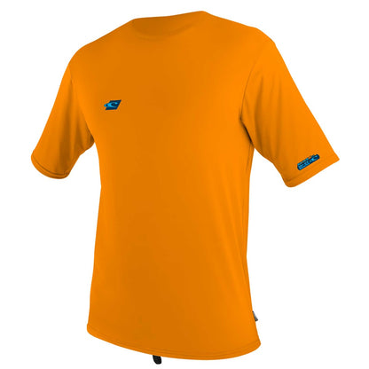 O'Neill Premium Skin Youth Short Sleeve Sun Shirt - Blaze Orange - Full View