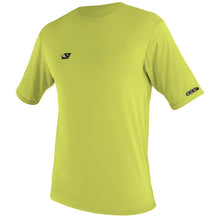 O'Neill Premium Skins Boys Short Sleeve Sun Shirt - Lime - Front