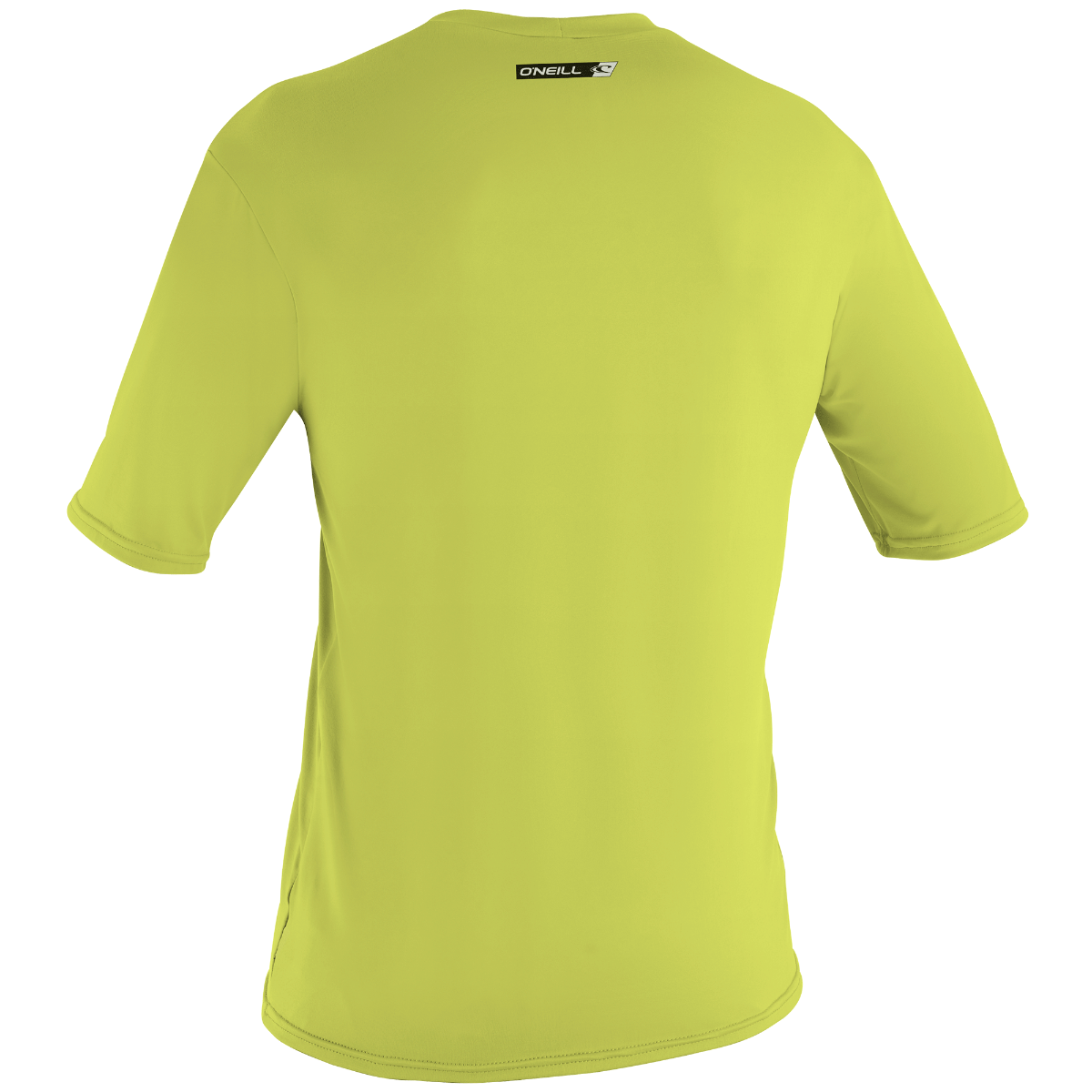 O'Neill Premium Skins Boys Short Sleeve Sun Shirt - Lime - Back
