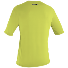 O'Neill Premium Skins Boys Short Sleeve Sun Shirt - Lime - Back