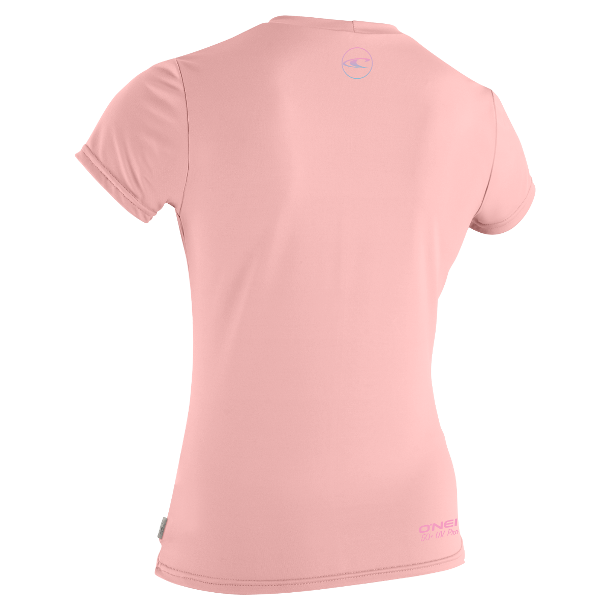 O'Neill Premium Skins Girls Short Sleeve Sun Shirt - Peony - Back
