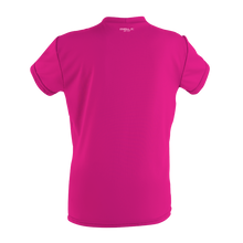 O'Neill O'Zone Toddler Girls Short Sleeve UV Sun Shirt - Berry