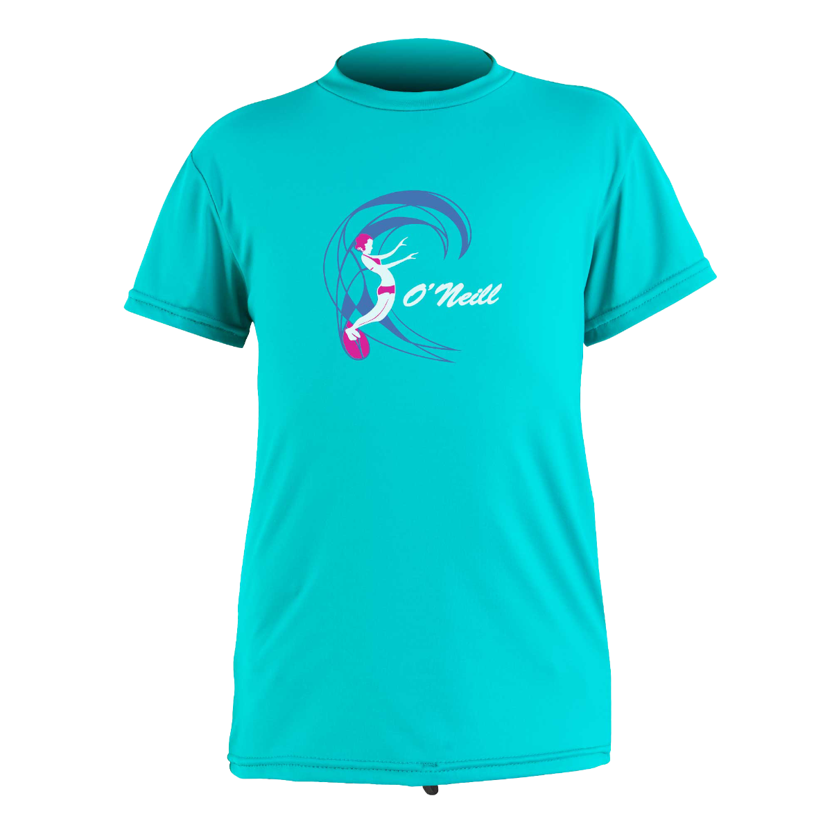 O'Neill Toddler Ozone Short Sleeve Sun Shirt - Light Aqua - SAMPLE - Age 2