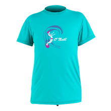 O'Neill Toddler Ozone Short Sleeve Sun Shirt - Light Aqua - SAMPLE - Age 2