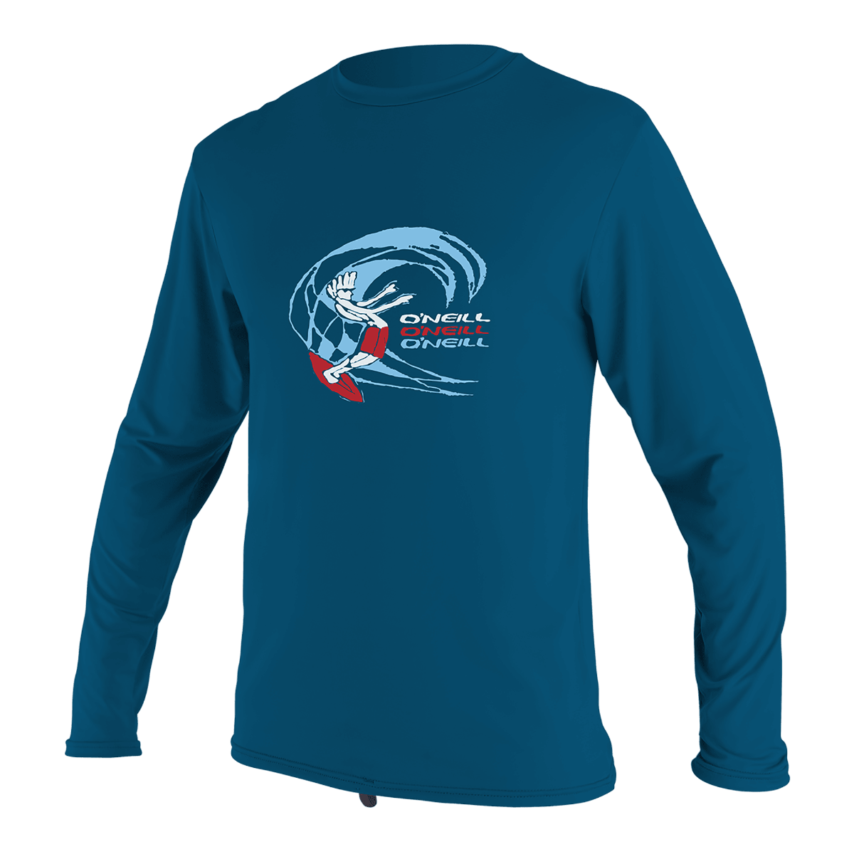 O'Neill O'Zone Toddler Boys Long Sleeve UV Sun Shirt  - Ultra Blue - Front