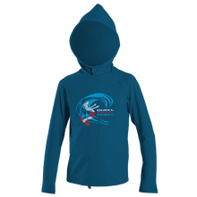 O'Neill Ozone Toddler Boys Sun Hoodie - Ultra Blue - front