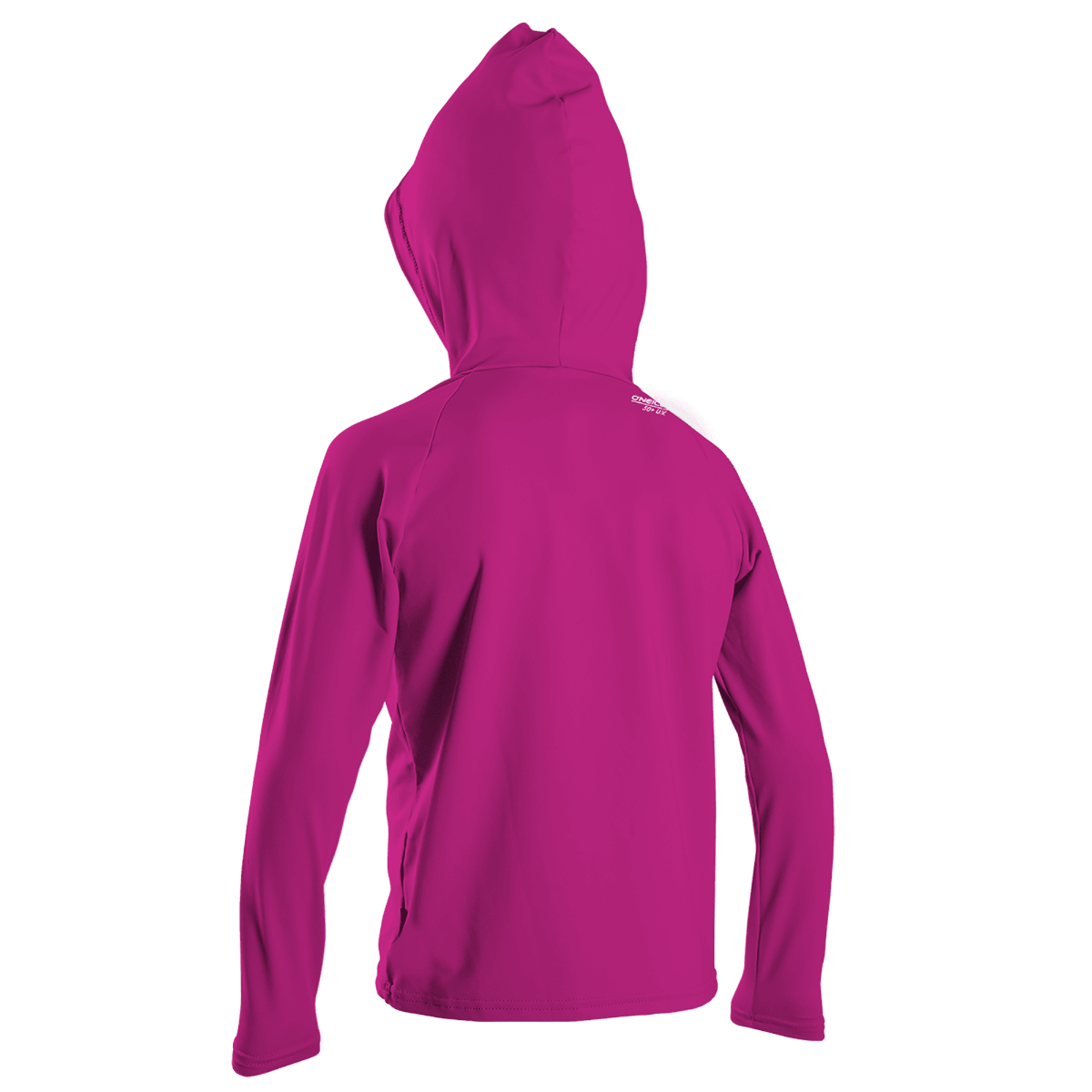 O'Neill Ozone Toddler Girls Sun Hoodie - Berry -Back