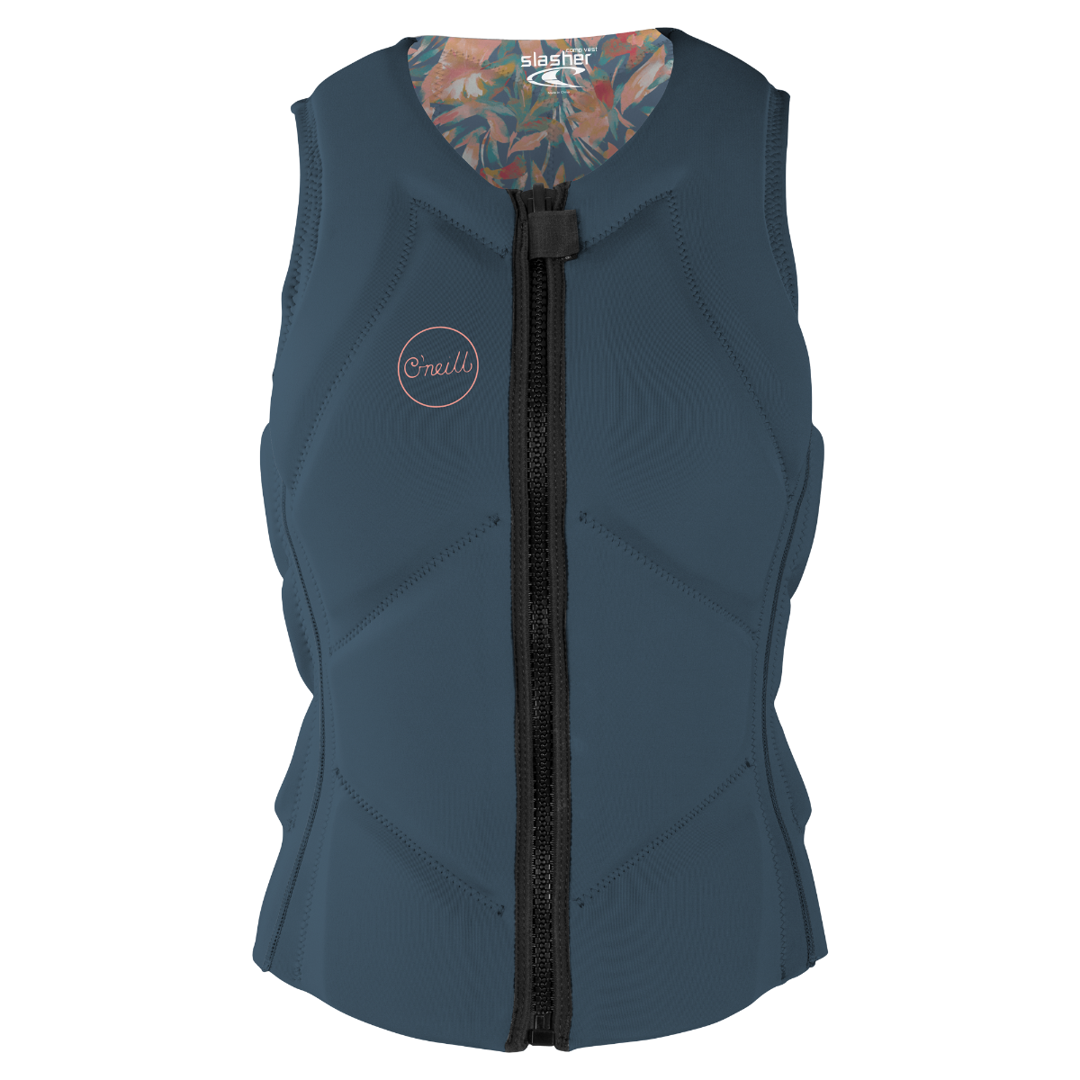 O'Neill Slasher Comp Womens Vest - Copen Blue/Painted Tropics