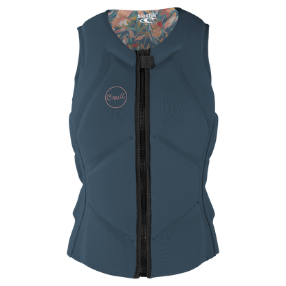 O'Neill Slasher Comp Womens Vest - Copen Blue/Painted Tropics