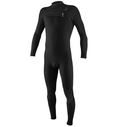 O'Neill Hyperfreak 3/2+mm Mens Chest Zip Wetsuit  - Black