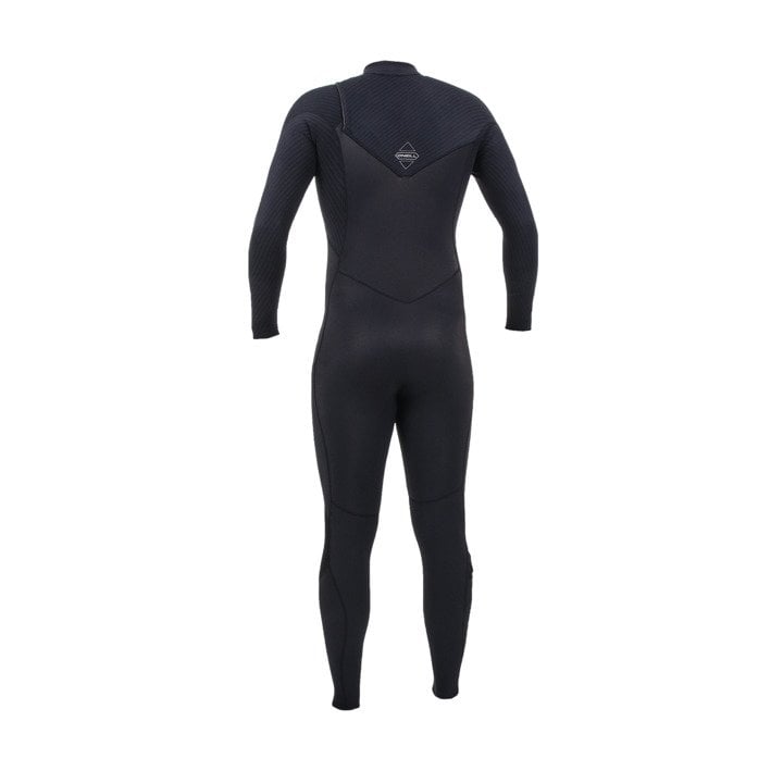 O'Neill Hyperfreak 4/3+mm Mens Chest Zip Wetsuit - Black