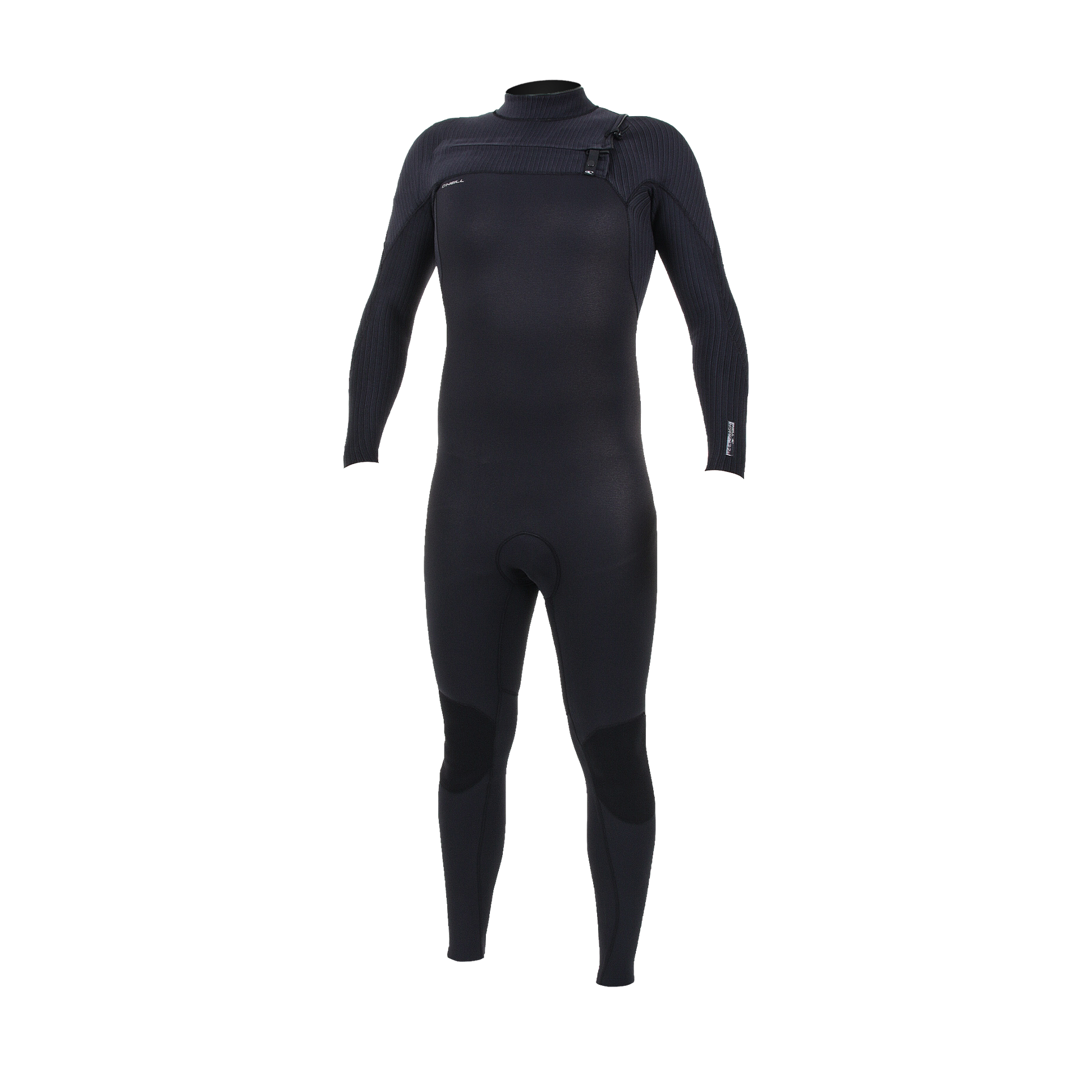 O'Neill Hyperfreak 4/3+mm Mens Chest Zip Wetsuit - Black