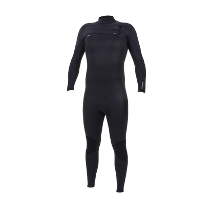 O'Neill Hyperfreak 4/3+mm Mens Chest Zip Wetsuit - Black