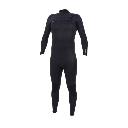 O'Neill Hyperfreak 4/3+mm Mens Chest Zip Wetsuit - Black