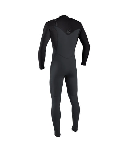 O'Neill Hyperfreak 4/3+mm Chest Zip Wetsuit 2026 - Tempered Steel / Graphite