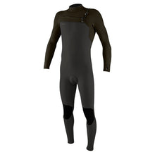O'Neill Hyperfreak 4/3+mm Chest Zip Wetsuit 2026 - Raven/Army