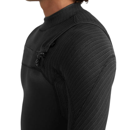 Combinaison O'Neill Hyperfreak 4/3+ mm homme à zip poitrine 2026 - Black