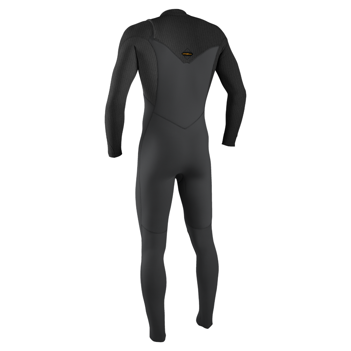 O'Neill Hyperfreak 4/3+mm Chest Zip Men's Wetsuit - Smoke/Raven
