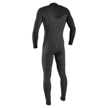 O'Neill Hyperfreak 4/3+mm Chest Zip Men's Wetsuit - Smoke/Raven