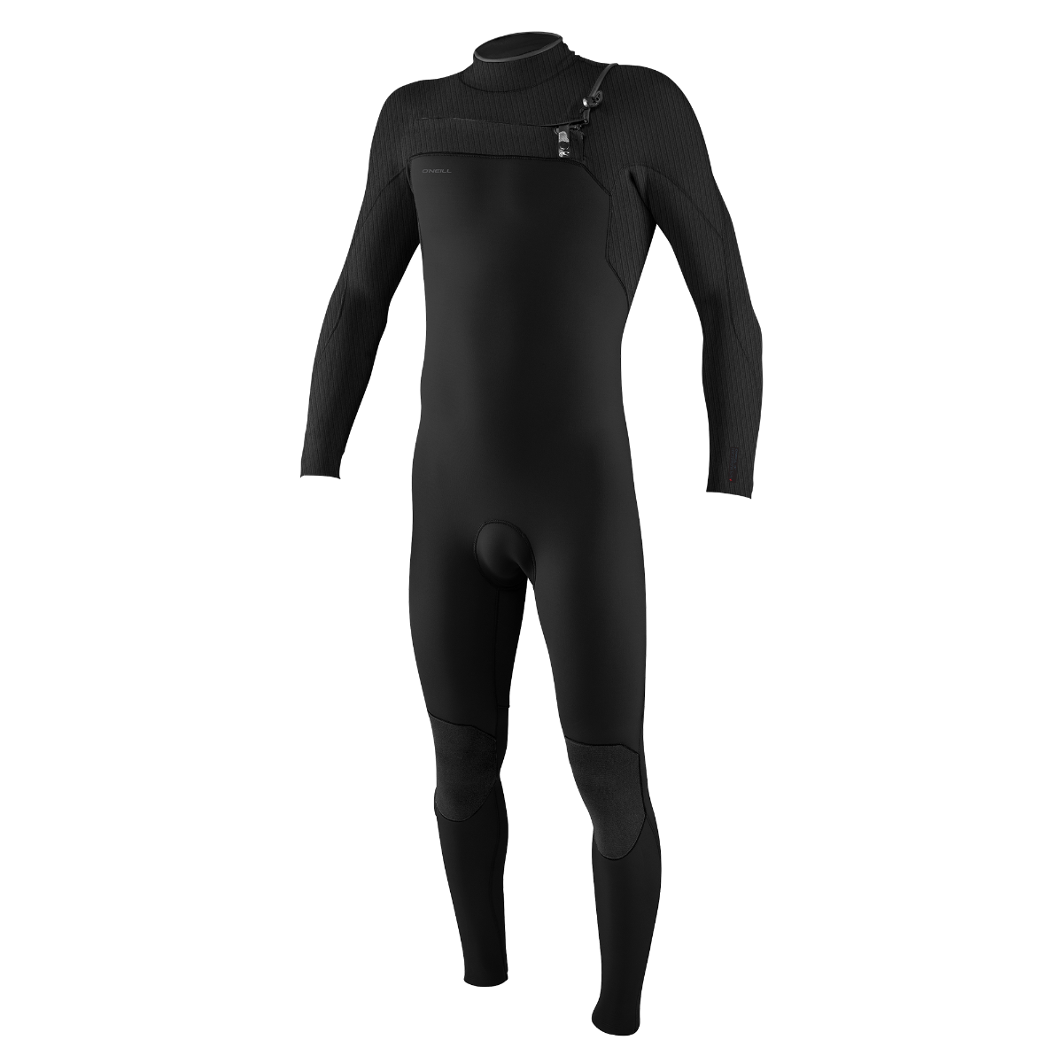 O'Neill Hyperfreak 5/4+mm Mens Chest Zip Wetsuit 2025 - Black
