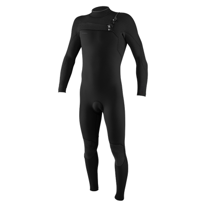 O'Neill Hyperfreak 5/4+mm Mens Chest Zip Wetsuit 2025 - Black
