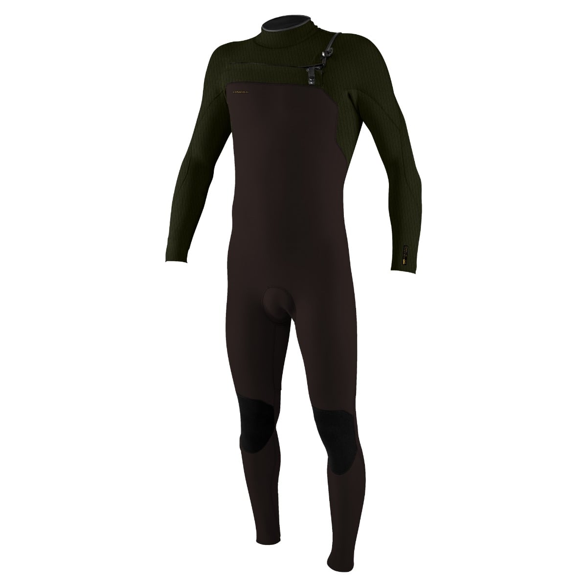 O'Neill Hyperfreak 5/4+mm Chest Zip Winter Wetsuit in Arabica/Ranger