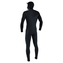 O'Neill Hyperfreak 5/4+mm Chest Zip w/Hood Winter Wetsuit 2026 - Carbon / Dark Slate