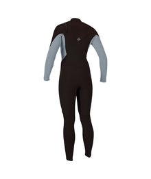O'Neill Womens Hyperfreak 3/2+mm Chest Zip Summer Wetsuit 2026 - Arabica / Tradewinds