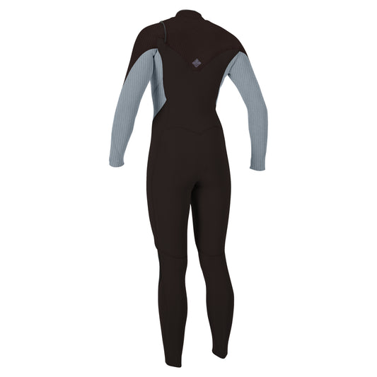 O'Neill Womens Hyperfreak 3/2+mm Chest Zip Wetsuit (UK 10) SAMPLE - Arabica/Tradewinds