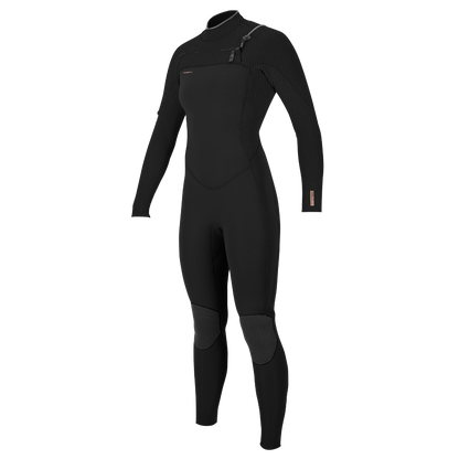 O'Neill Hyperfreak 3/2+mm Chest Zip Womens Wetsuit - Black