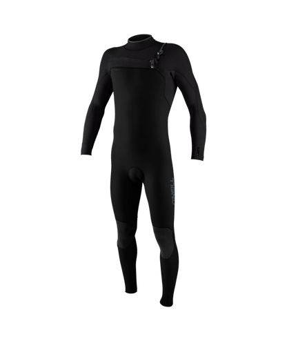 O'Neill Hyperfreak 3/2+mm Youth Chest Zip Summer Wetsuit - Black/Tempered Steel