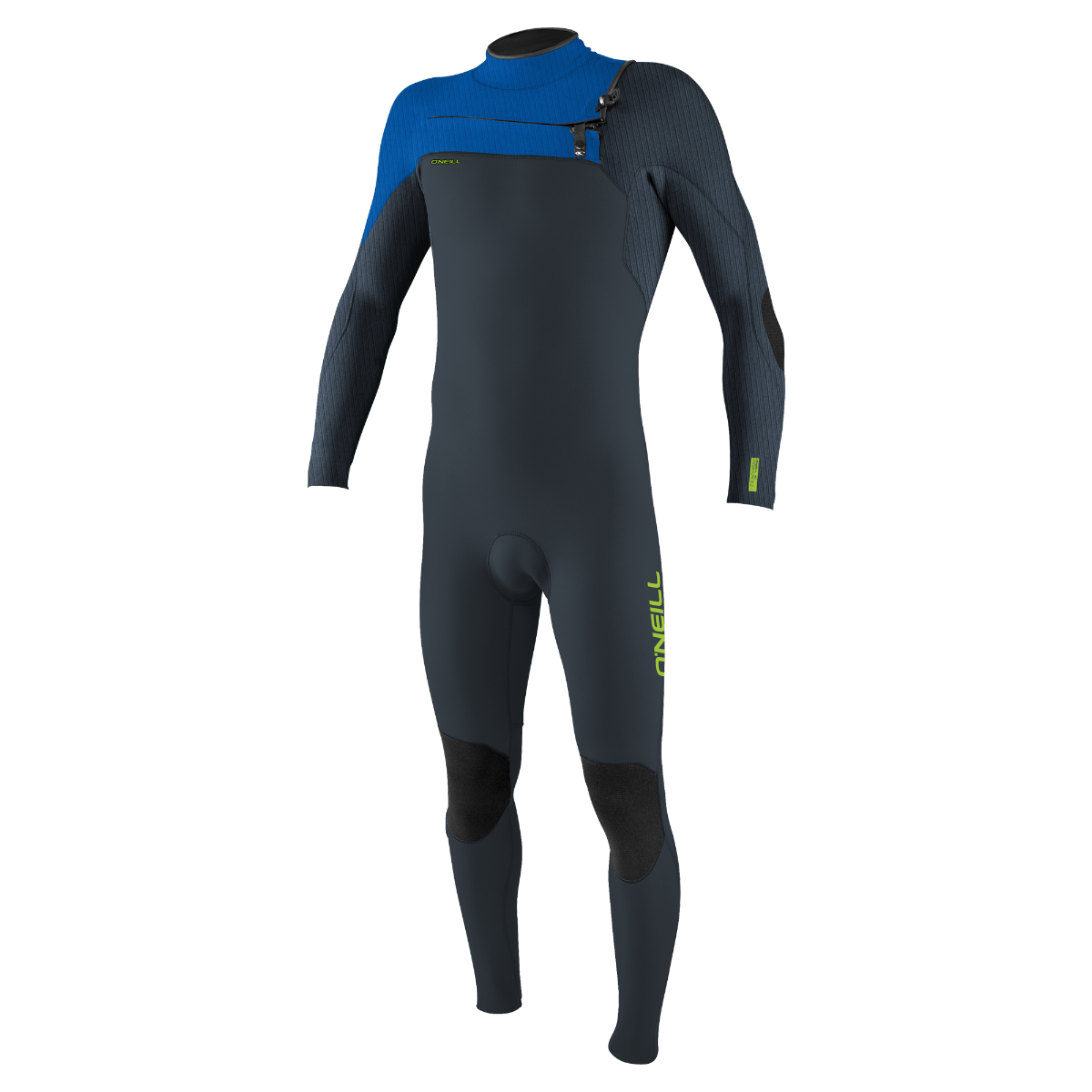 O'Neill Hyperfreak 3/2+mm Youth Chest Zip Summer Wetsuit - Dark Orion/Deep Sea/Copen Blue