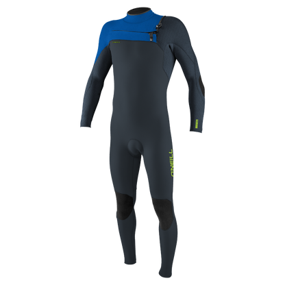 O'Neill Hyperfreak 3/2+mm Youth Chest Zip Summer Wetsuit - Dark Orion/Deep Sea/Copen Blue