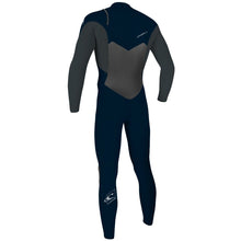 O'Neill Epic 3/2mm Mens Chest Zip Summer Wetsuit - Abyss/Gunmetal - Back