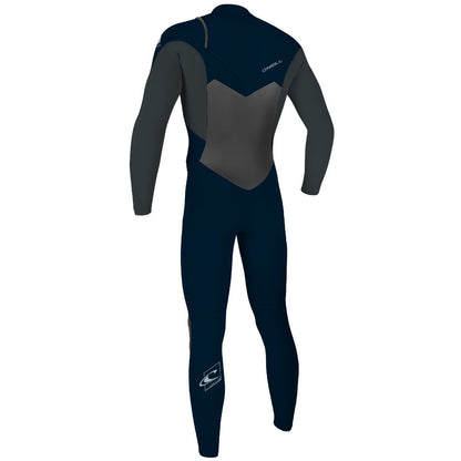 O'Neill Epic 3/2mm Mens Chest Zip Summer Wetsuit - Abyss/Gunmetal - Back