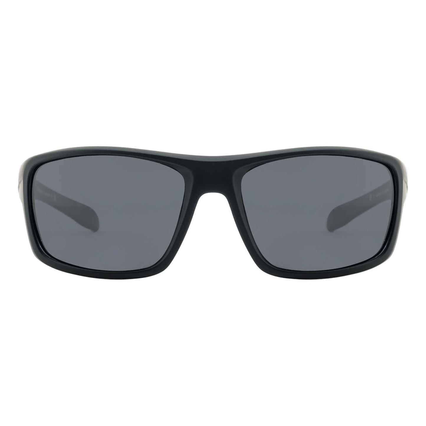 Dirty Dog Axle Sunglasses - Satin Black / Grey Polarised