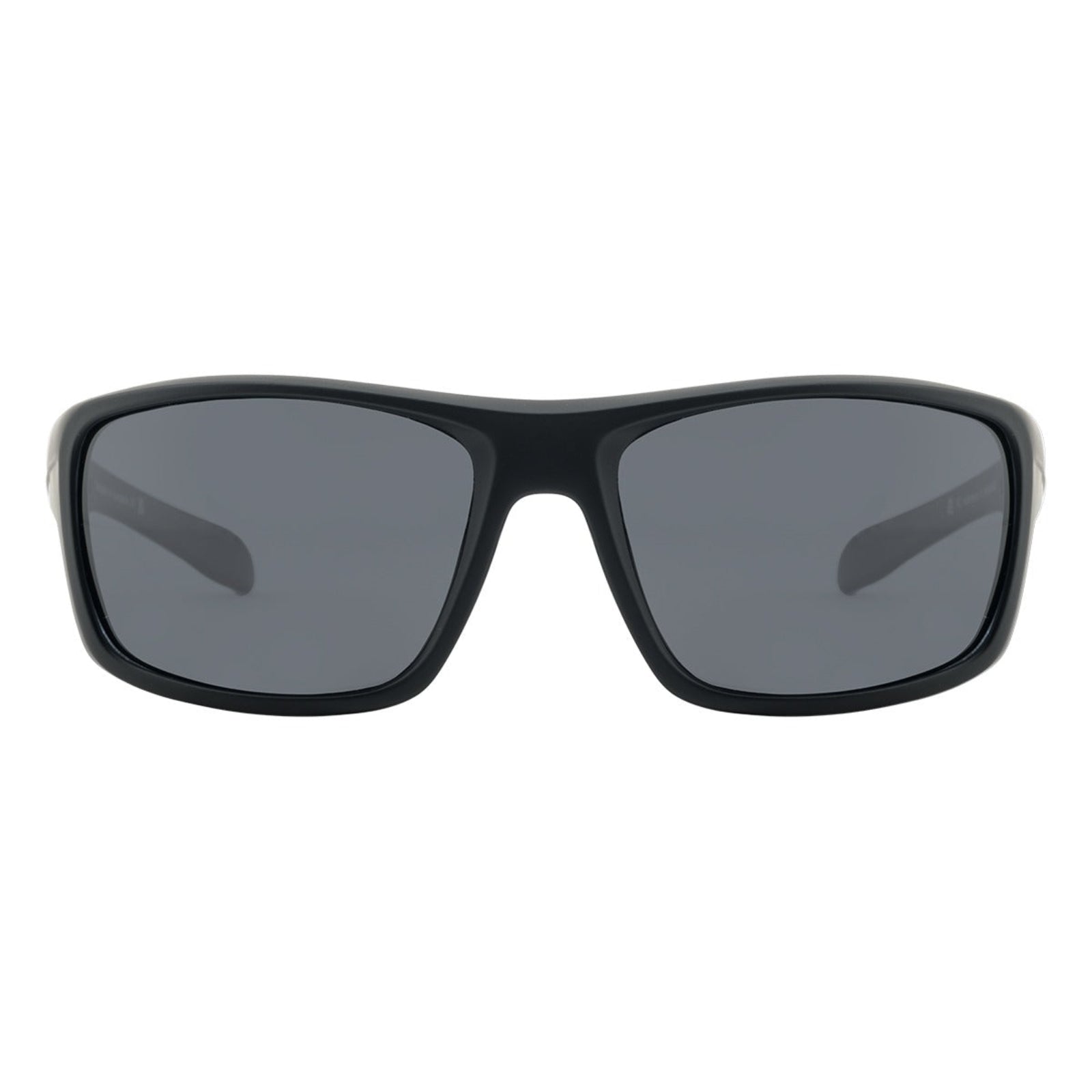 Dirty Dog Axle Sunglasses - Satin Black / Grey Polarised