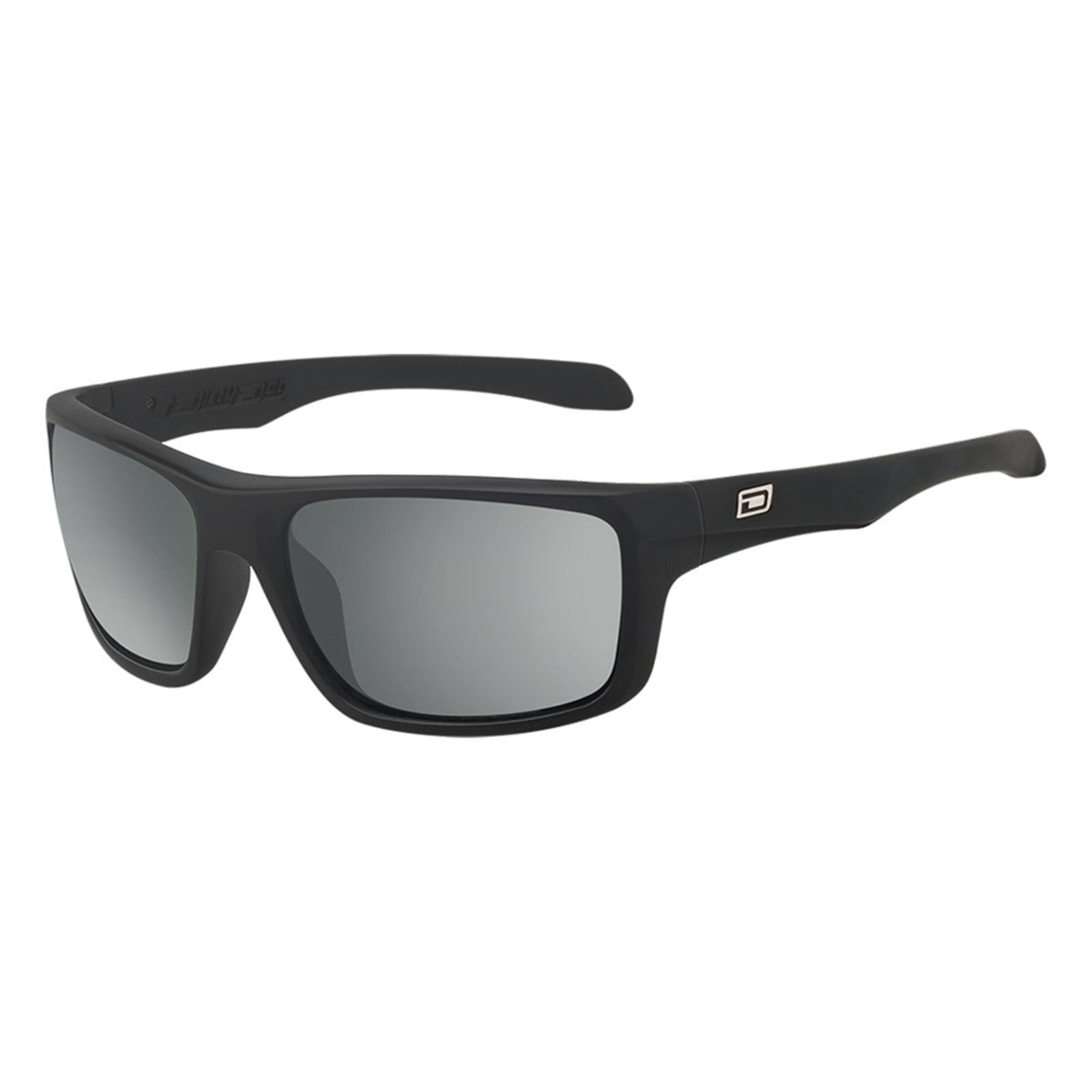 Dirty Dog Axle Sunglasses - Satin Black / Grey Polarised