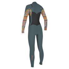 O'Neill Epic 3/2mm Chest Zip Women's Wetsuit 2024 - Shade/Arta Geo