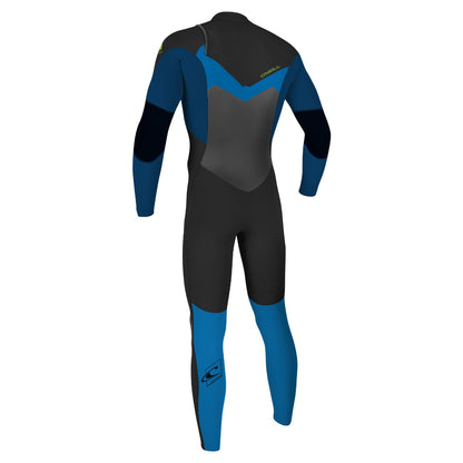 O'Neill Youth Epic 3/2mm Chest Zip Wetsuit - Black/Blue