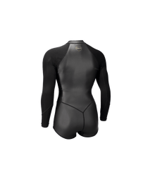 O'Neill Bahia 2/1mm Womens Front Zip Long Sleeve Spring Wetsuit 2026 - Glide-Black/Black/Black