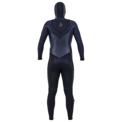 O'Neill Mutant Legend 5/4mm Hooded Chest Zip Wetsuit - Hood Back