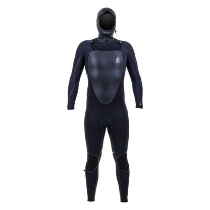 O'Neill Mutant Legend 5/4mm Hooded Chest Zip Wetsuit - Hood Front