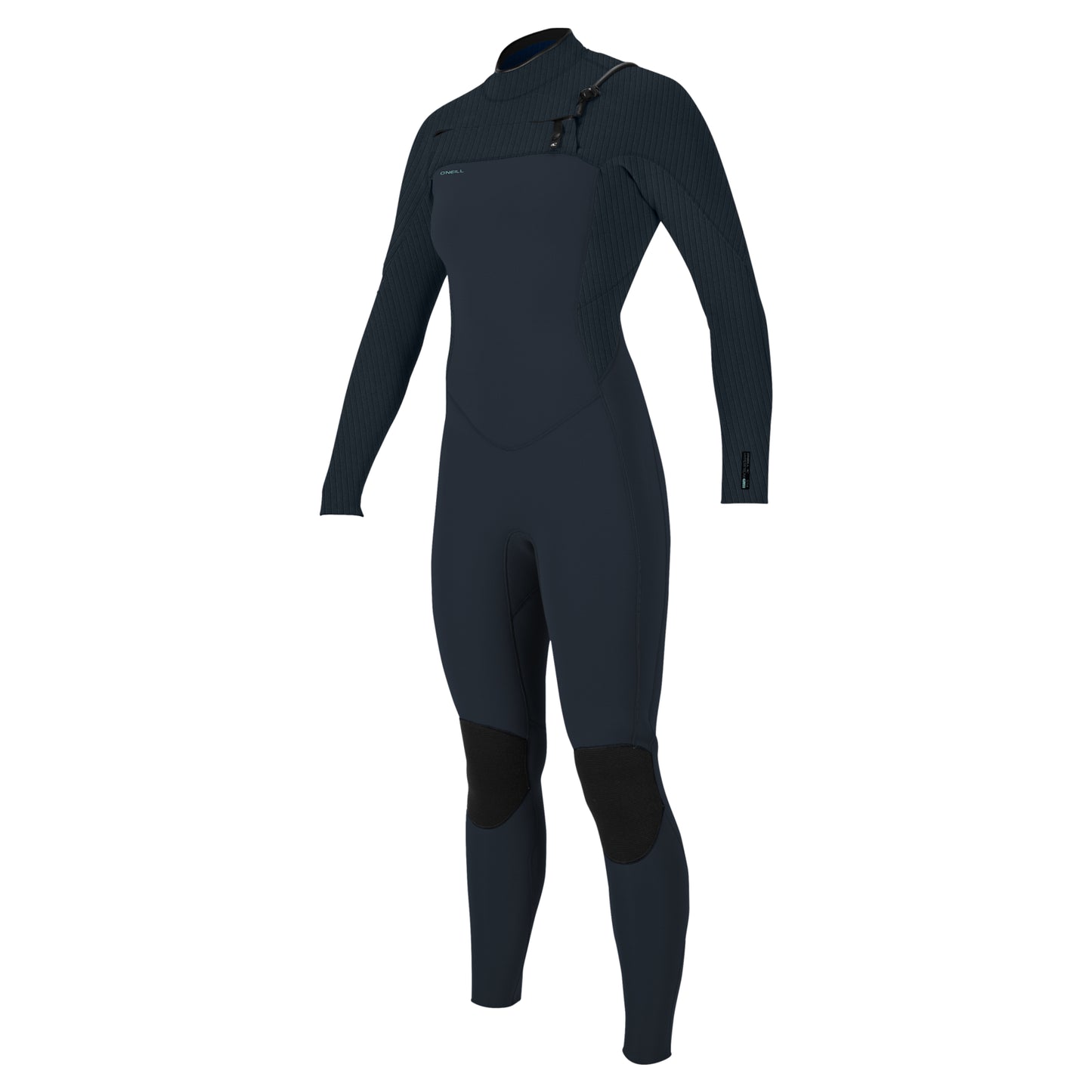 O'Neill Womens Hyperfreak 5/4+mm Chest Zip Winter Wetsuit 2026 - Dark Orion