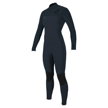 O'Neill Womens Hyperfreak 5/4+mm Chest Zip Winter Wetsuit 2026 - Dark Orion