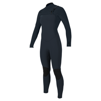 O'Neill Hyperfreak 4/3+mm Women's Chest Zip SAMPLE Wetsuit 2026 - Dark Orion