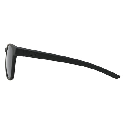 Dirty Dog Lit Sunglasses - Satin Black / Grey Polarised