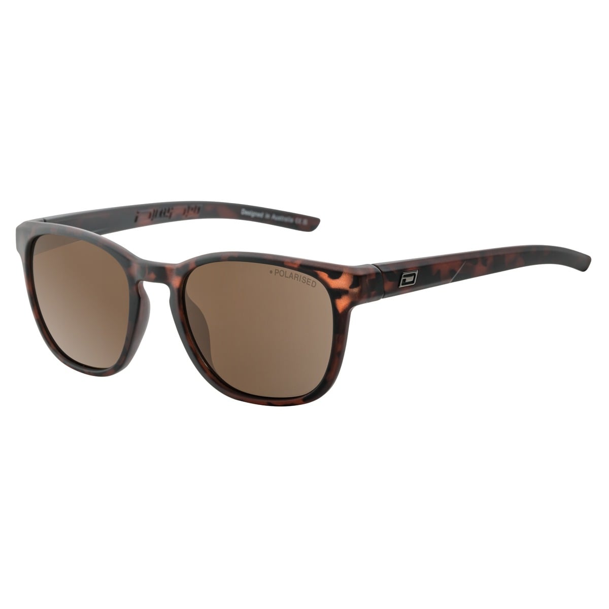 Dirty Dog Lit Sunglasses in Satin Tortoise / Brown Polarised